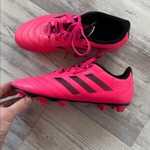 adidas  Hot pink spikes